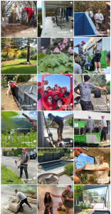 publications instagram paysagiste réseaux sociaux équipe pays-de-gex univert.paysages teamunivert