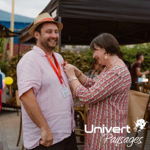 Anniversaire paysagiste jardinier pays-de-gex univert-paysages TEAMUNIVERT jardin terrasse soirée maudvenel rollingdad MRandmrstraiteur