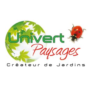 jardinier-paysagiste-pays-de-gex univertpaysages logo coccinelle terrasse entretien jardin SAP valleiry farges péron