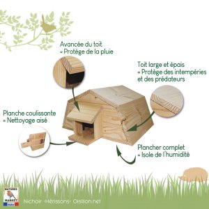 nichoir-abris-herisson-biodiversite-pays-de-gex-jardin-paysagiste-cabane-refuge-faune-botanic-collonges