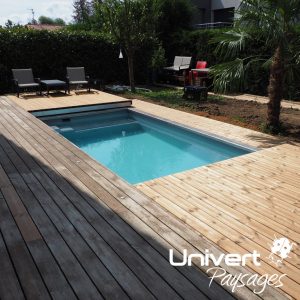Mini piscine pays-de-gex swim'spa rolling deck terrasse coulissante mobile