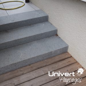 escalier de jardin allée cour paysagiste maçonnerie paysdegex pierre naturelle granit (3)